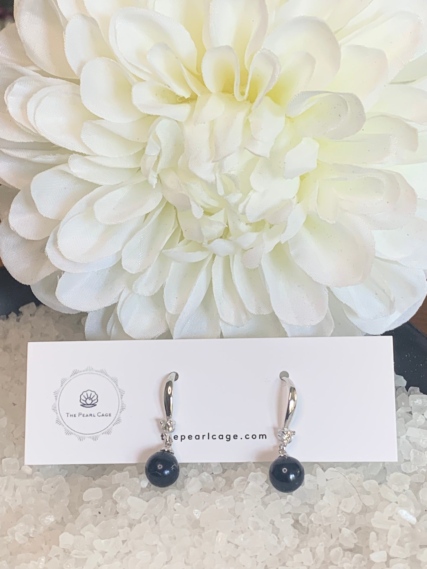 CZ Dangle earrings