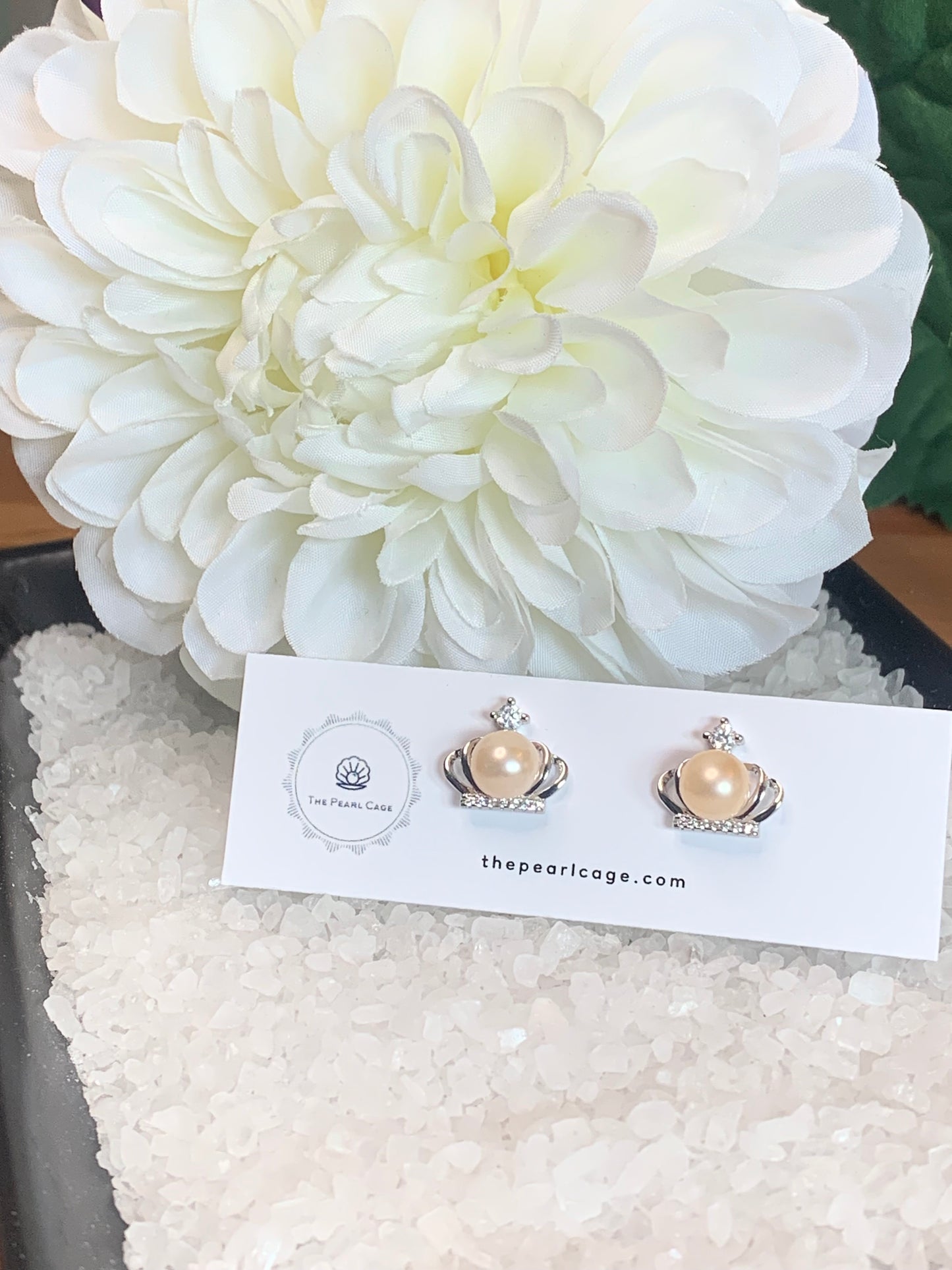 Crown Stud Earrings