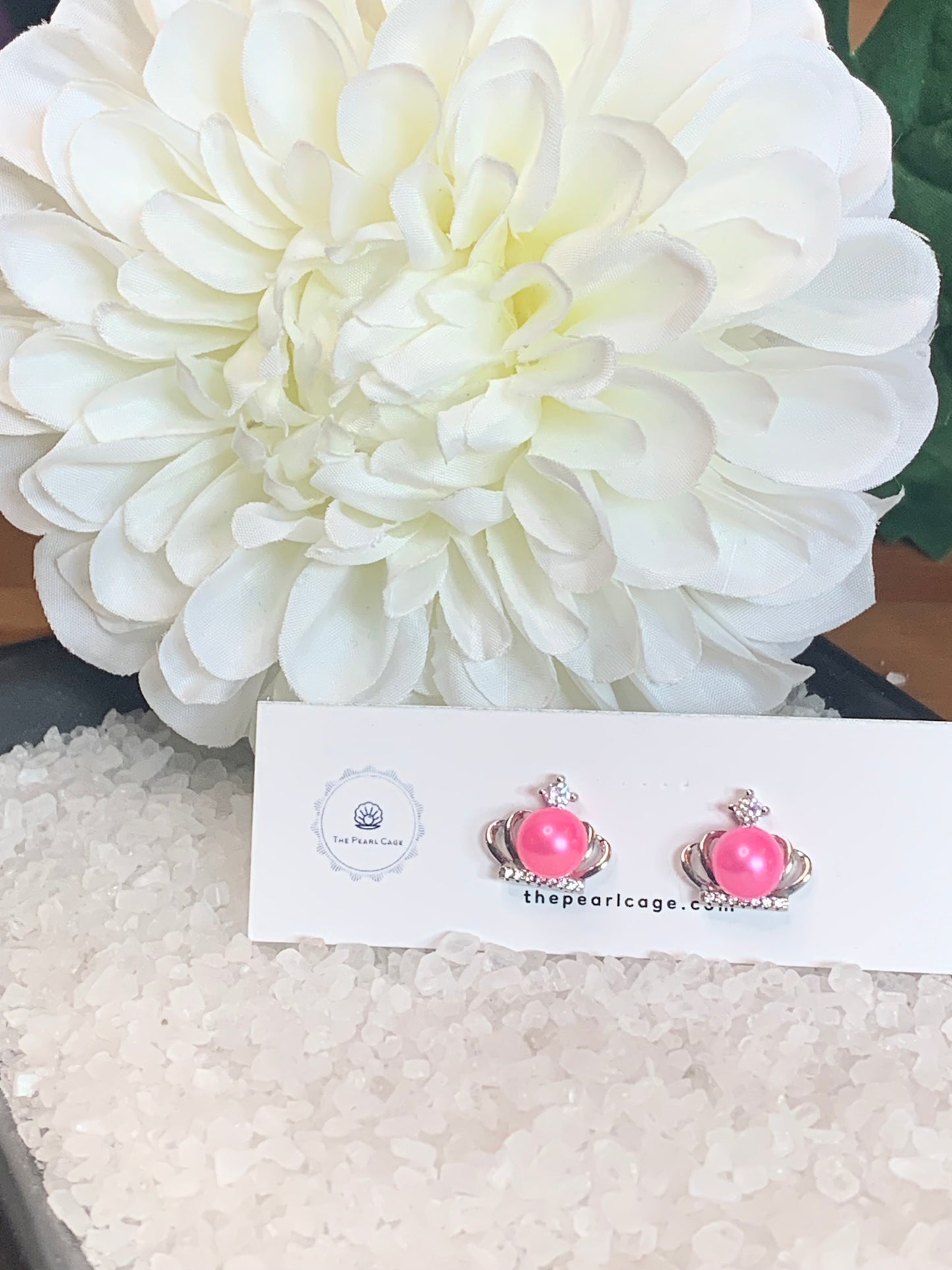 Crown Stud Earrings