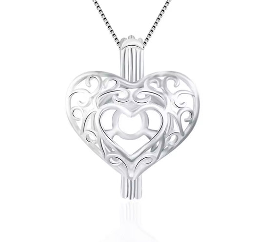 Antique Heart Cage